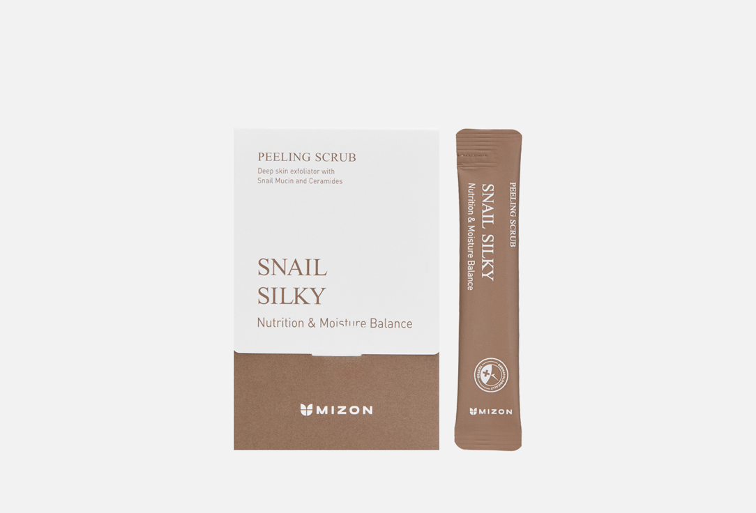 

Cкраб для лица MIZON, Snail silky 40 шт
