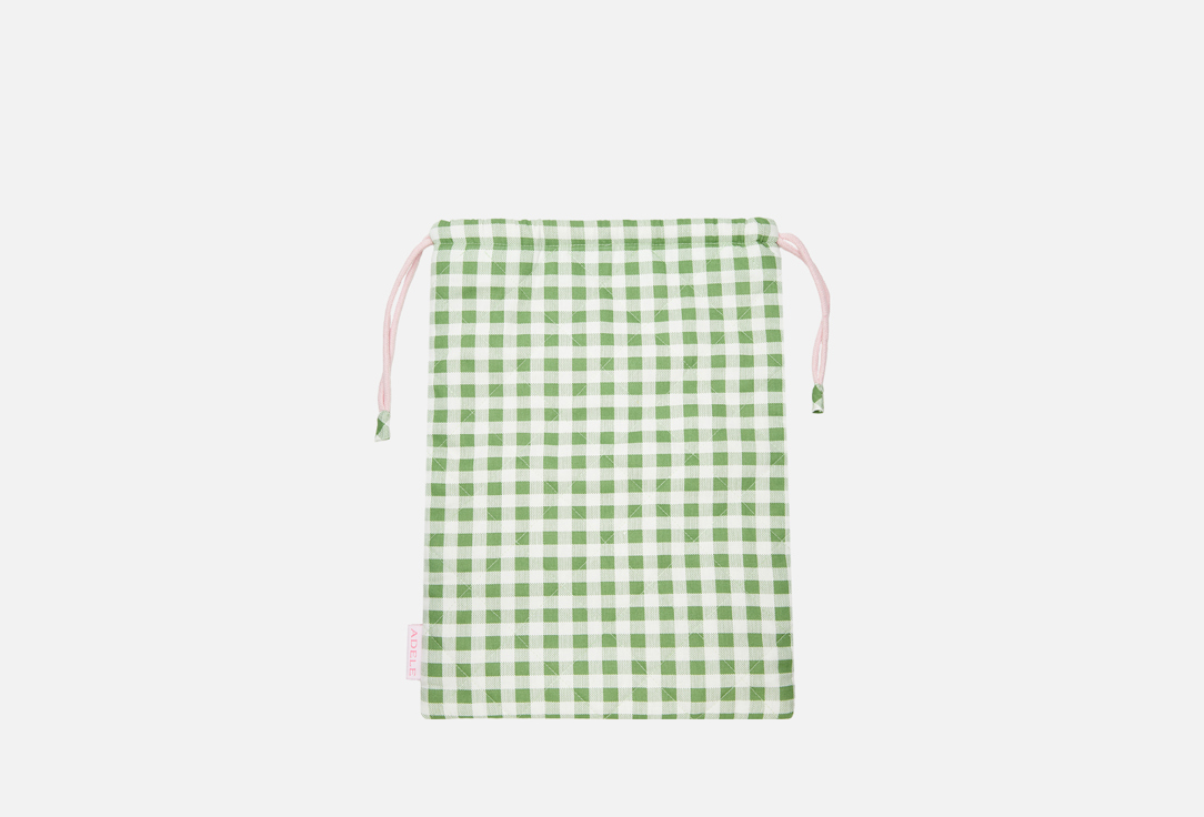 Изображение товара Мешочек для стайлера Adele for you Зеленая клетка Виши