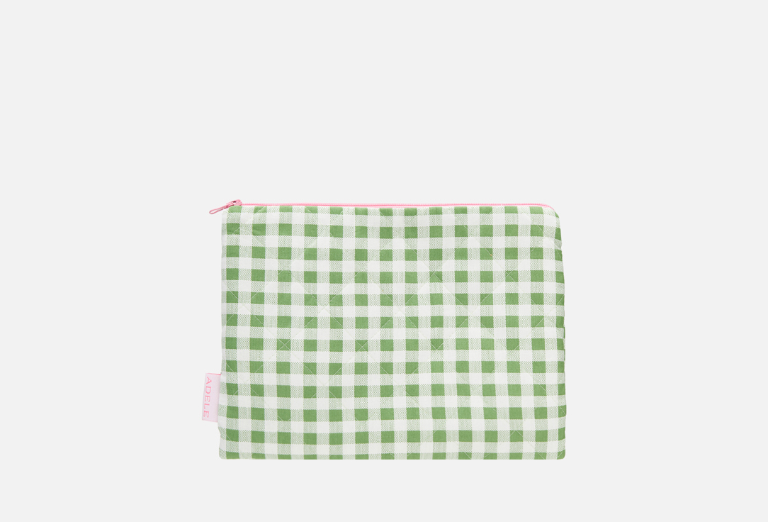 

Косметичка-папка ADELE FOR YOU, Зеленый, Зеленая клетка Виши