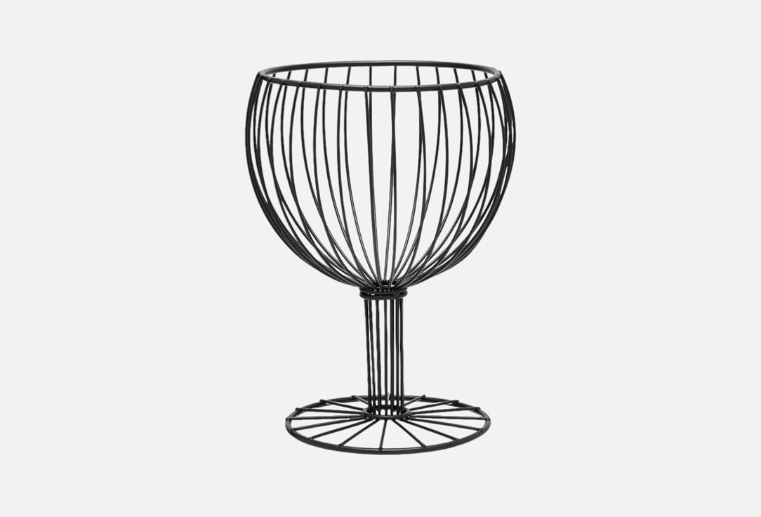 

Ваза проволочная SHINY KITCHEN, Черный, Черный кубок 1 шт