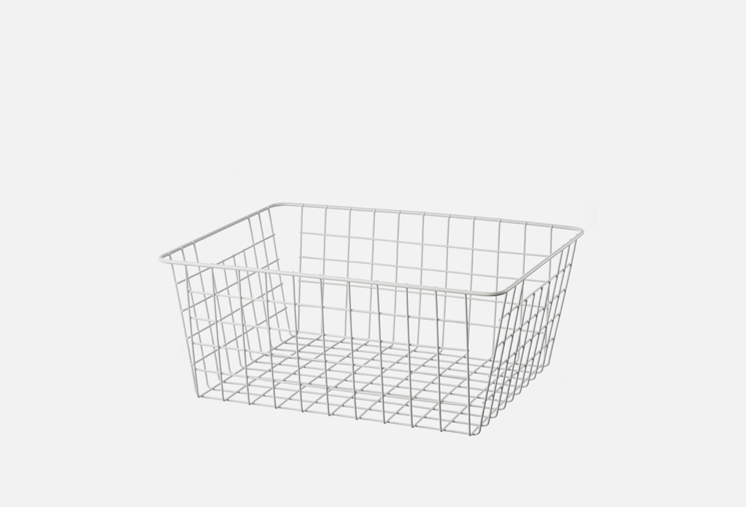 Корзина BIRDHOUSE Большая белая 1 шт