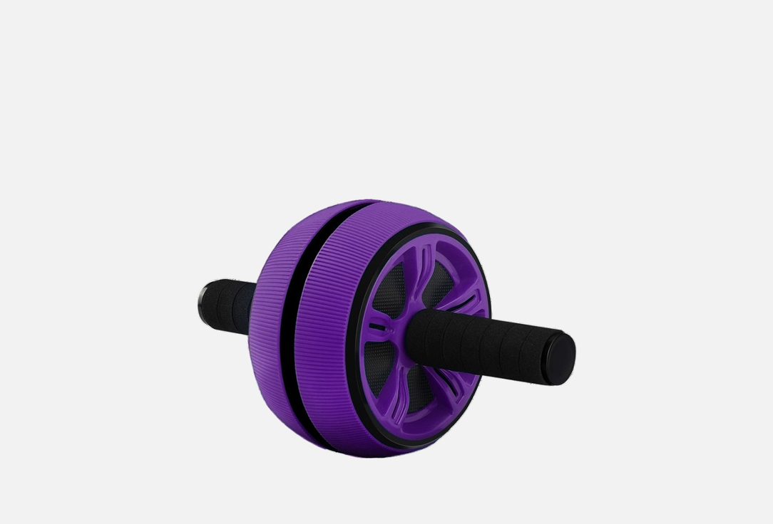

Ролик для пресса SHARK FIT, С двойным колесом, фиолетовый 1 шт