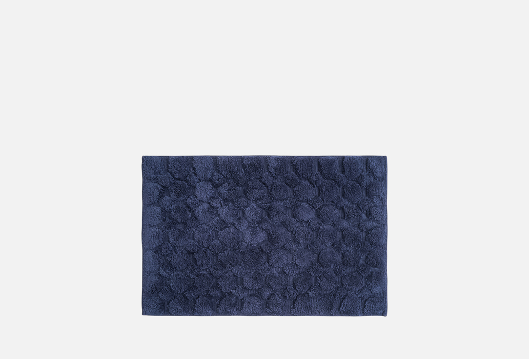 

Коврик для ванной TKANO, Синий, Dark blue, Bubbles, Essential, 50x80 cm 1 шт