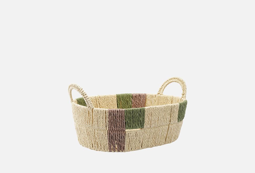 Изображение товара Корзина для белья плетеная Tkano Bodhran Nature, Ethnic, M