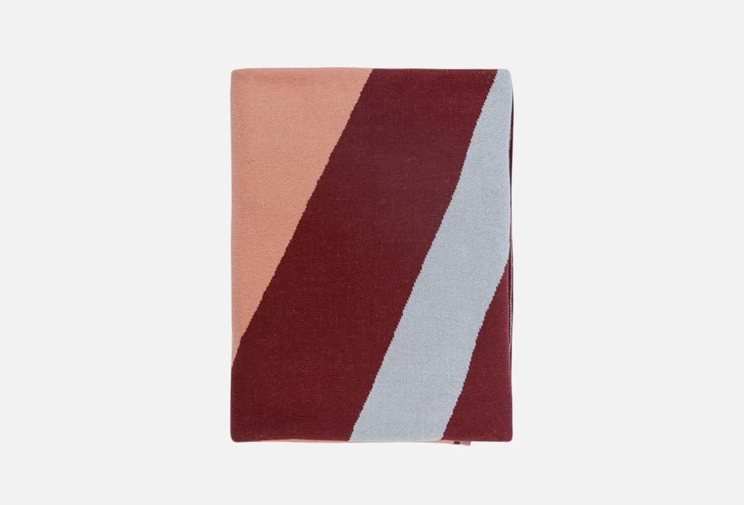 

Плед TKANO, Бордовый, Terra, 130x180 cm 1 шт