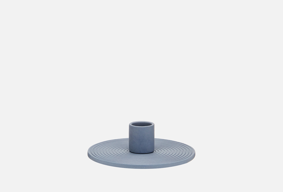 Подсвечник TKANO Dark blue, Essential 1 шт