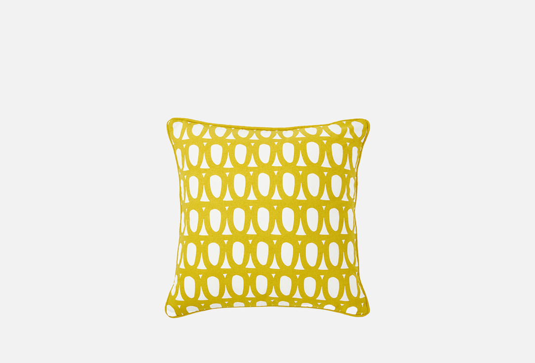 Изображение товара Чехол на подушку Tkano mustard, Cuts&Pieces, 45x45 cm