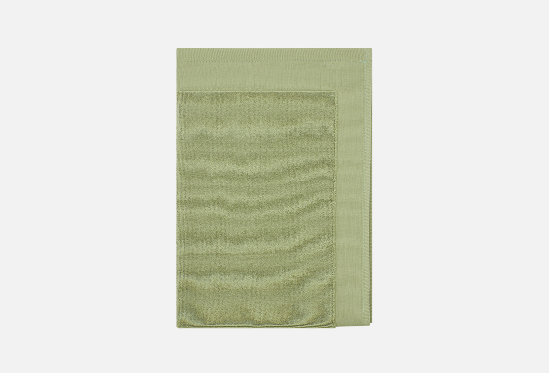 Полотенце коврик для ног махровое НОЧЬ НЕЖНА Olive, 50x70 1 шт
