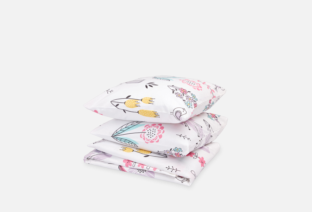 Изображение товара Комплект постельного белья Веселина Floral из бязи 2-спальный, гипоаллергенный