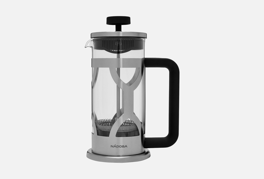 Изображение товара Френч-пресс NADOBA MARTIN 0,35 л жаропрочное стекло нержавеющая сталь гарантия 3 года