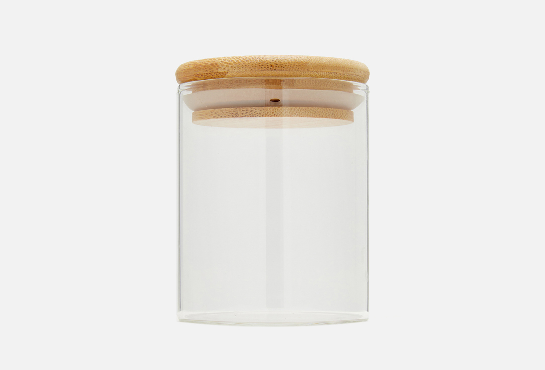 Jar with bamboo lid 250 мл 237₽