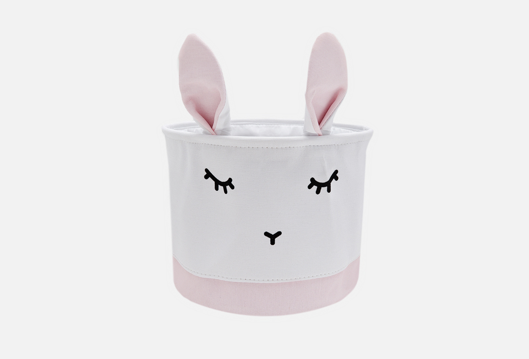 Изображение товара Корзина тканевая для хранения Handy Home Rabbit pink