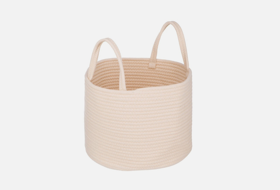 Корзина для хранения HANDY HOME Storage basket Cotton gray 1 шт