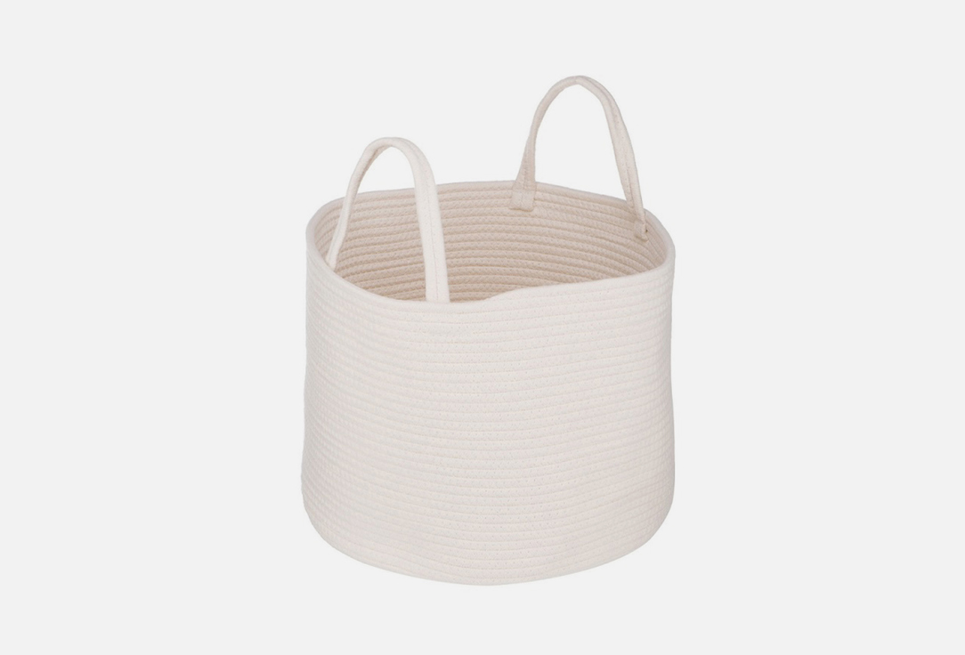 Изображение товара Корзина для хранения Handy Home Cotton light gray