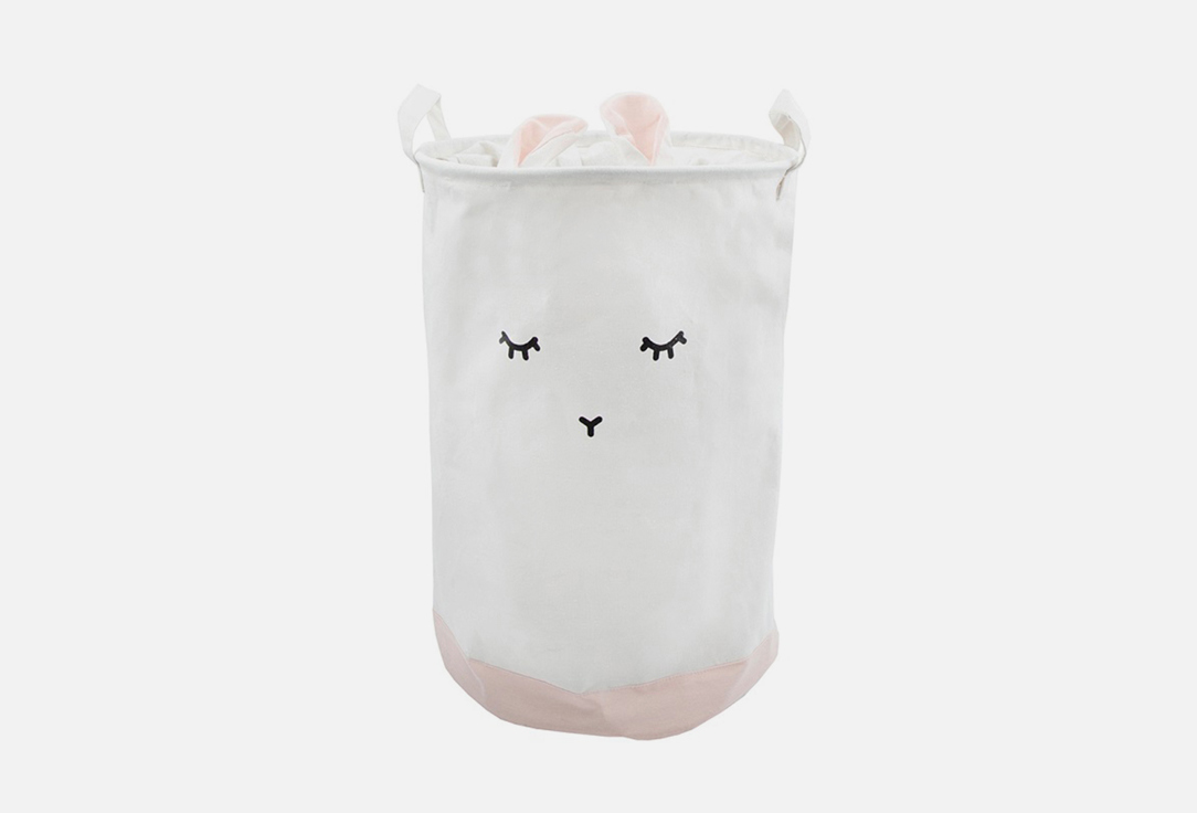 

Сумка-мешок для игрушек на утяжке HANDY HOME, Белый, Rabbit pink 1 шт