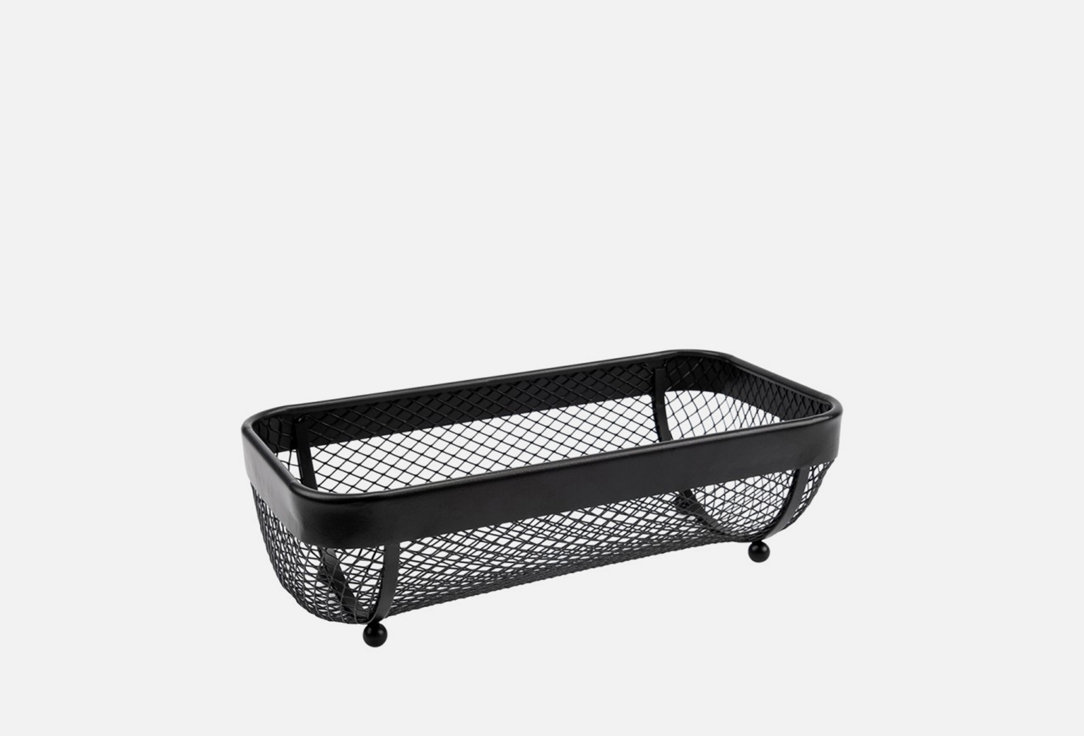Изображение товара Корзина для фруктов прямоугольная Lemax Fruit basket matte black