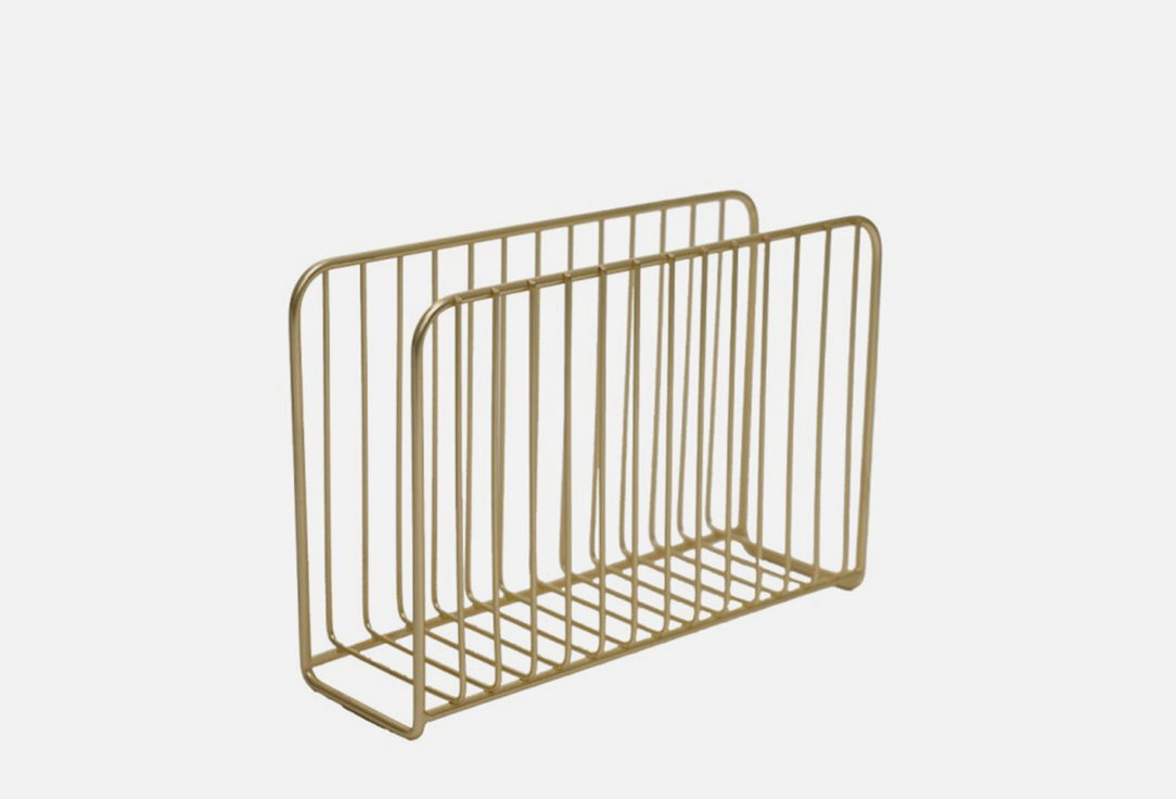 Салфетница LEMAX Tissue paper holder matte gold 1 шт