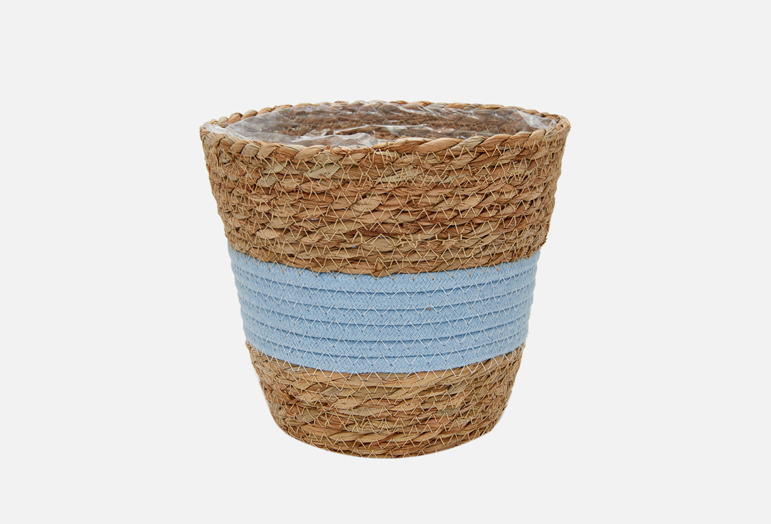 Изображение товара Плетеное кашпо Natural House Namibia из натуральных материалов для интерьера
