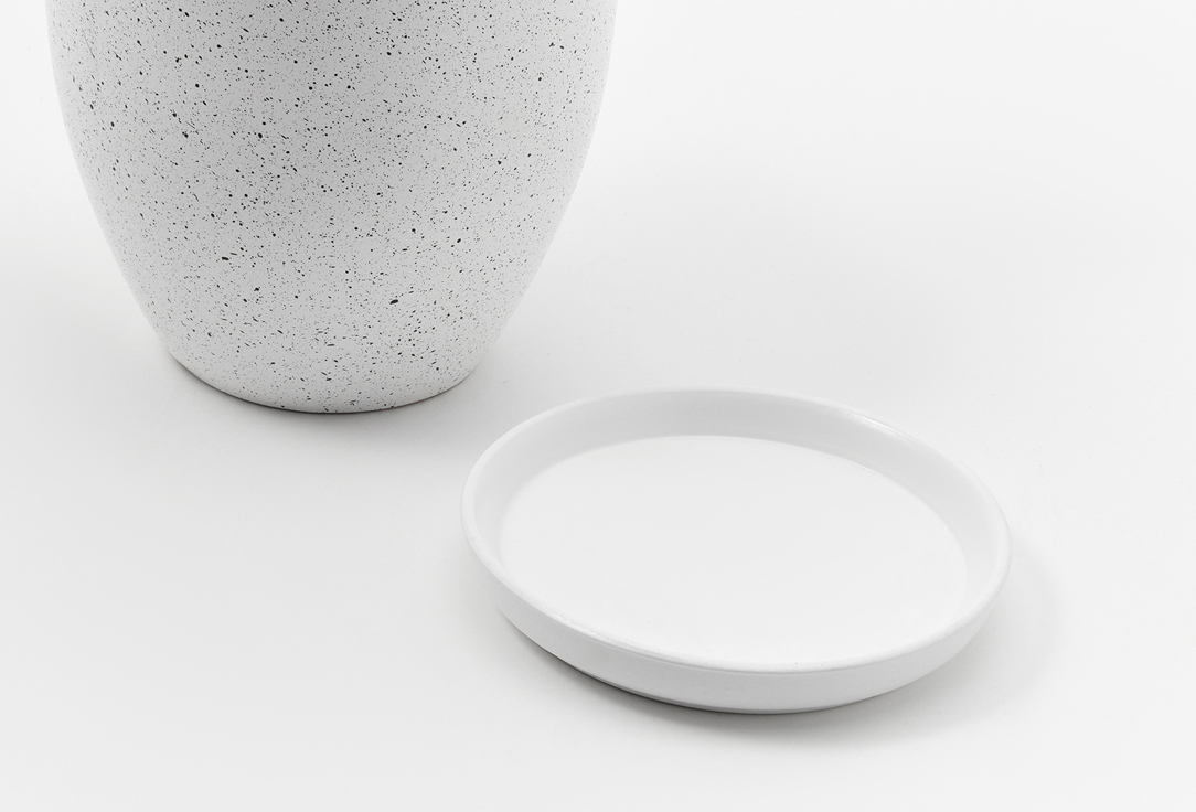 

Керамический горшок ВЕЩИЦЫ, Принт, Cat 1400 мл