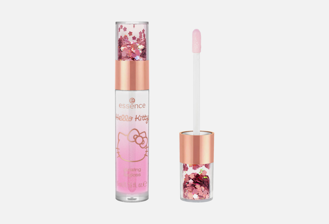 Блеск для губ ESSENCE Hello Kitty glowing lipgloss 5 мл