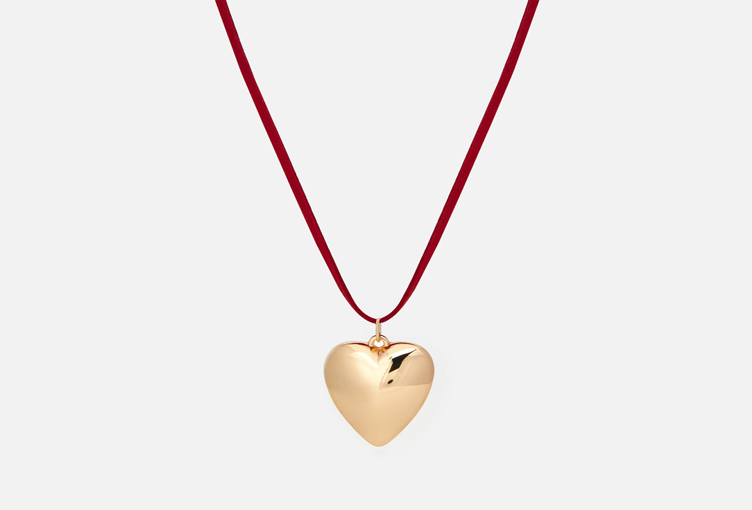 Изображение товара Колье-обвес на сумку Forostina.K Red gold heart