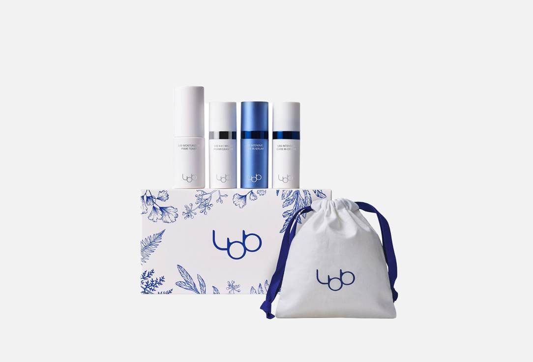 

Дорожный мини набор для ухода за кожей лица LBB, Travel kit 4 шт