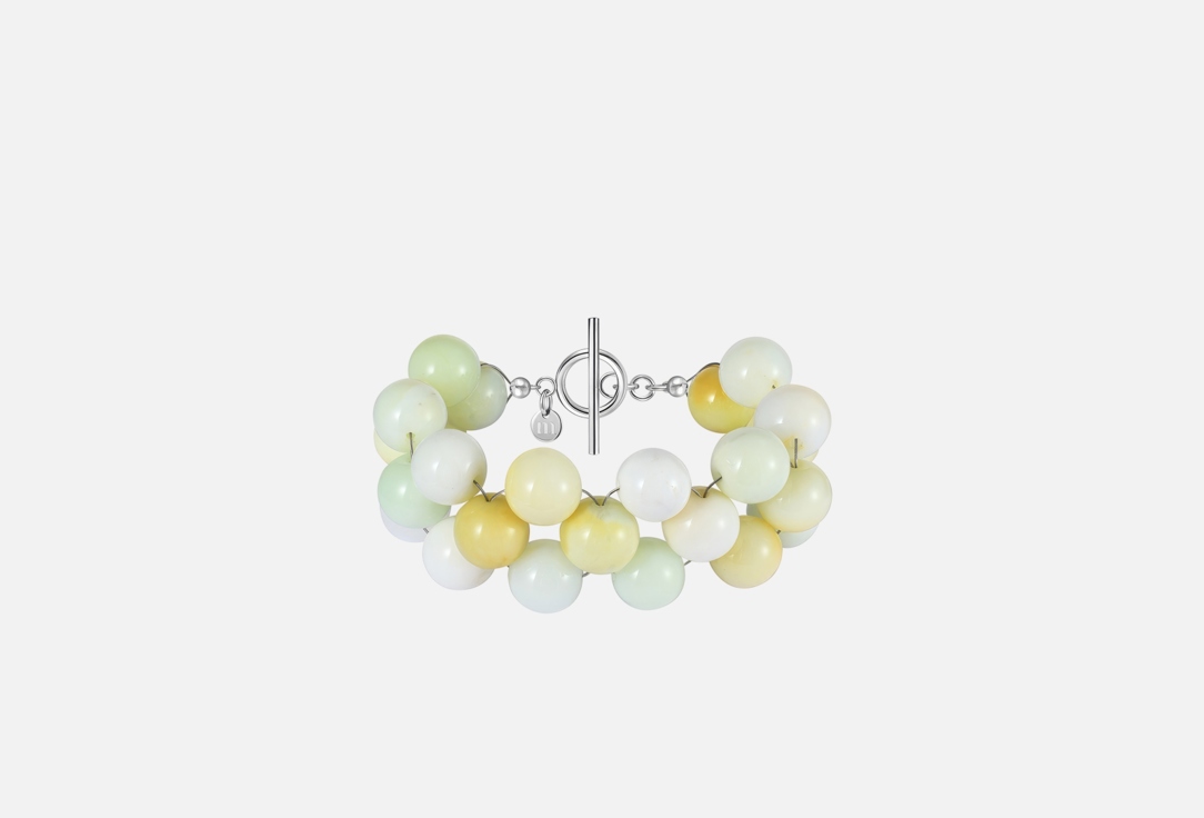 

Браслет-фенечка MOONKA, Зеленые опалы 1 шт