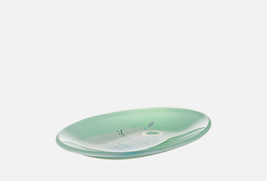 Изображение товара Мыльница Moroshka Lama, 10,2х15х2, green