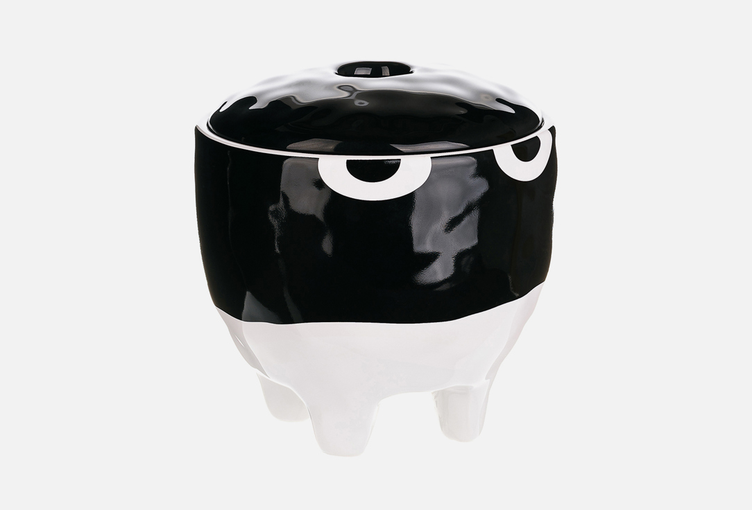 Изображение товара Шкатулка Moroshka Irony, 10х10х9,5, black white