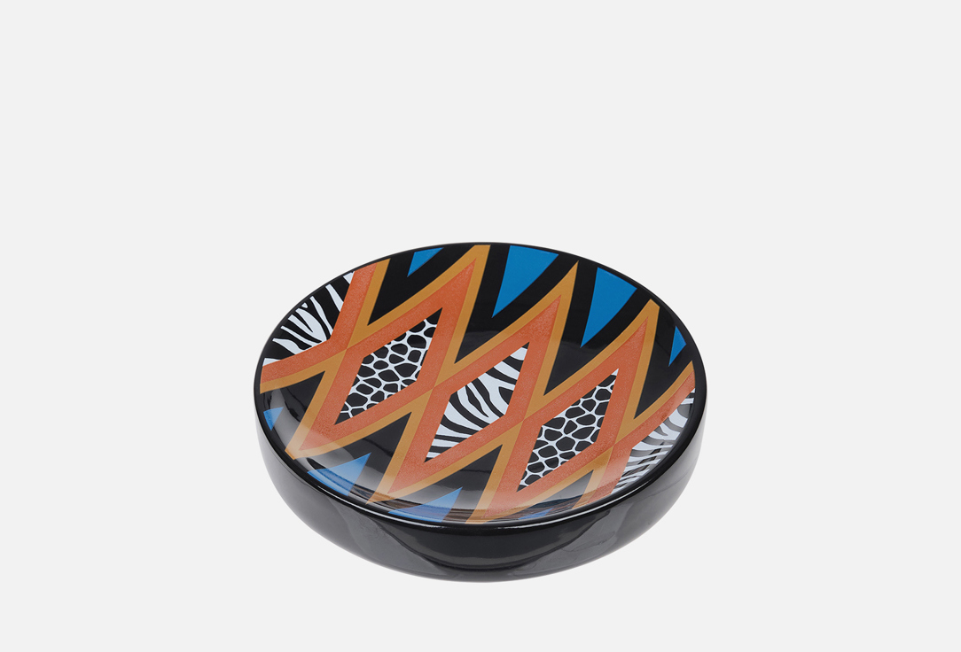 

Мыльница MOROSHKA, Мультиколор, Bantu, 13х13х2,5, black, white, blue, yellow, orange 1 шт