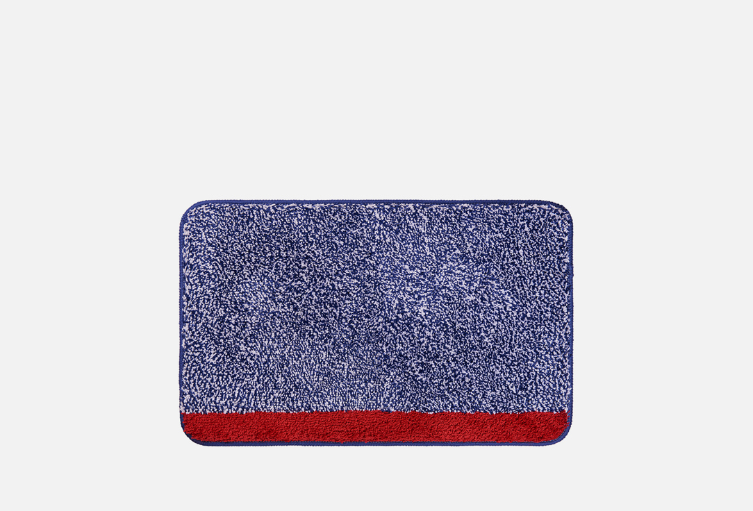 

Мягкий коврик для ванной комнаты MOROSHKA, Мультиколор, ProPiter, 50х80, blue, white, red 1 шт
