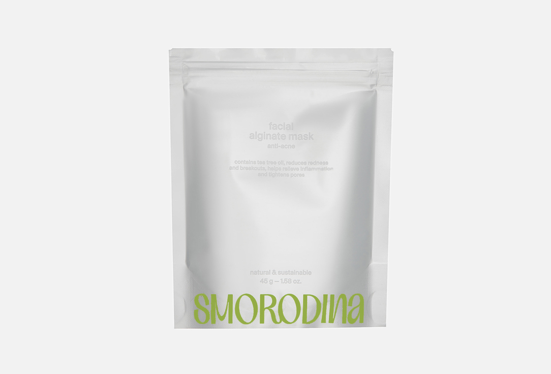

Альгинатная маска для проблемной кожи SMORODINA, ANTI-ACNE 45 г