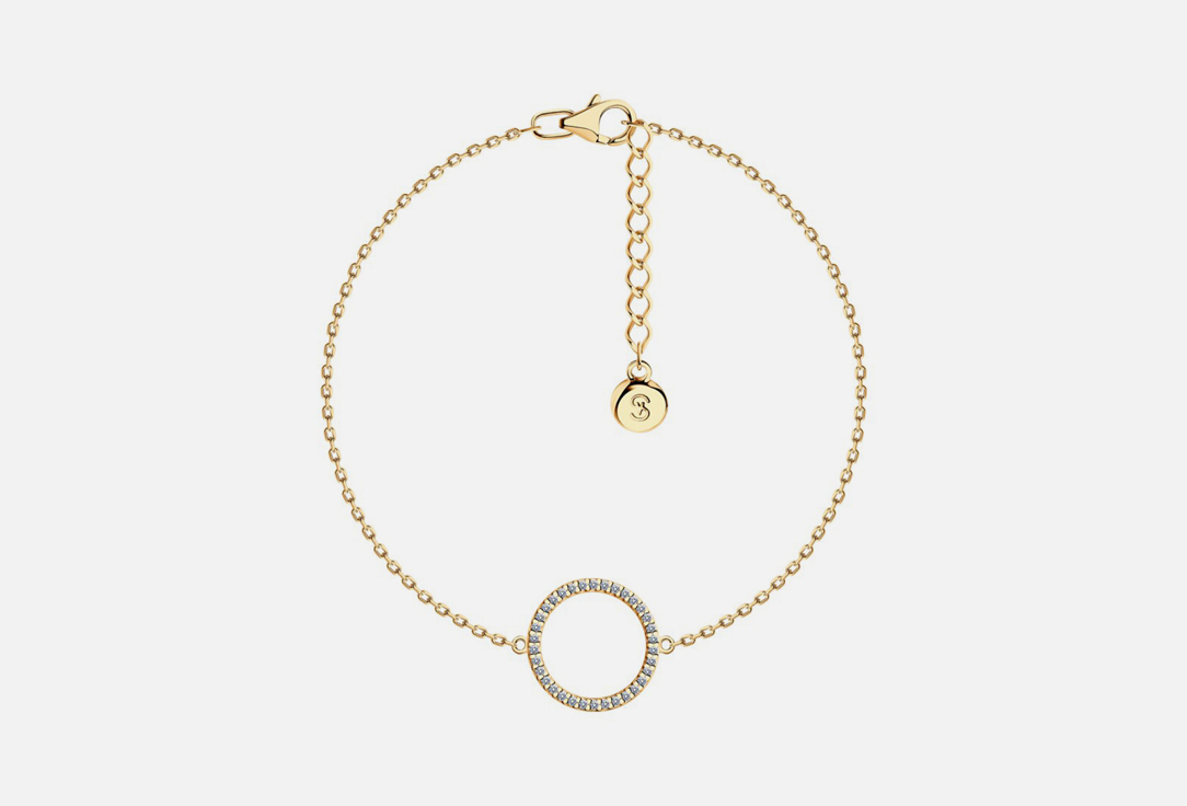 Изображение товара Серебряный браслет SOKOLOV с фианитами для женщин