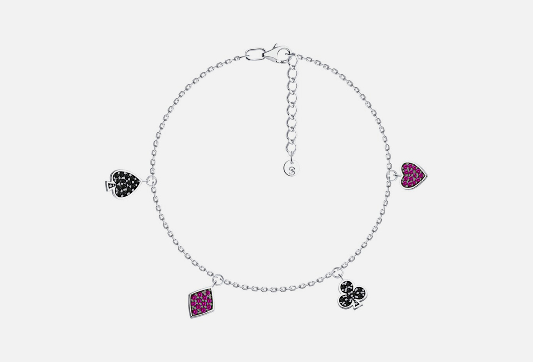 Изображение товара Браслет серебряный SOKOLOV Фианит