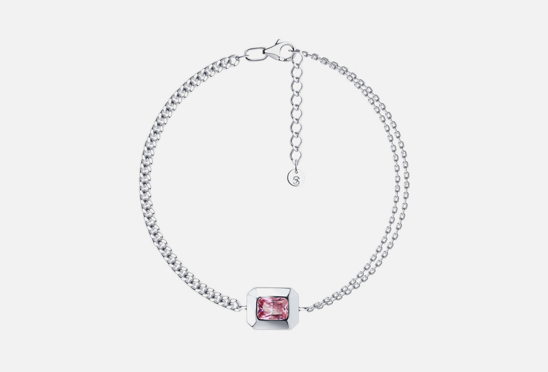 Изображение товара Браслет серебряный SOKOLOV Фианит