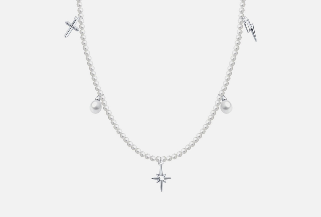 Изображение товара Колье серебряное SOKOLOV Жемчуг