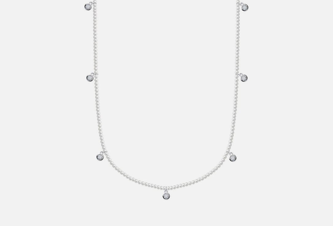 Изображение товара Колье серебряное SOKOLOV Жемчуг