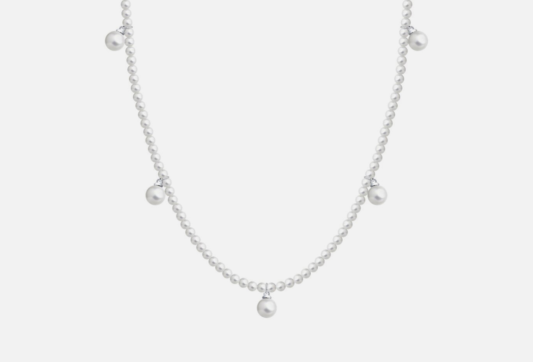 Изображение товара Колье серебряное с жемчугом SOKOLOV из серебра 925 пробы
