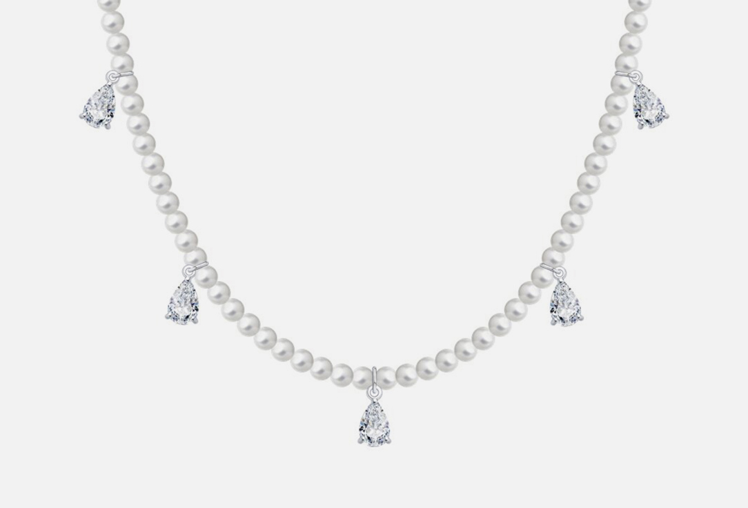 Изображение товара Колье серебряное SOKOLOV Жемчуг