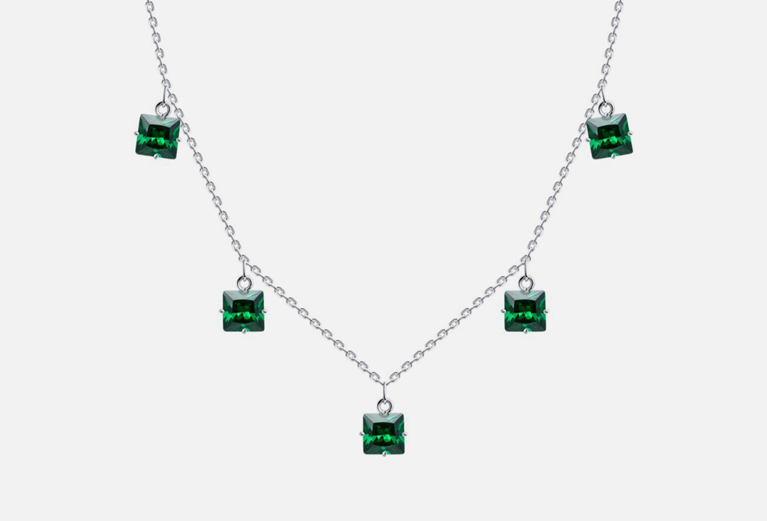 Изображение товара Колье серебряное SOKOLOV Фианит