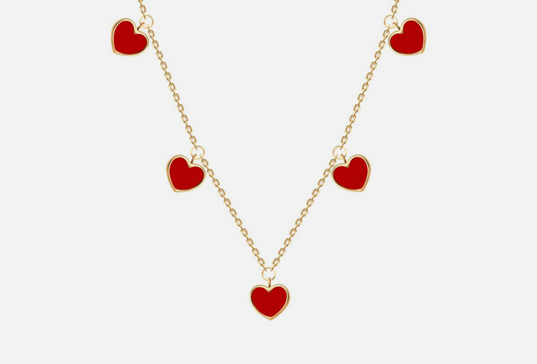 Изображение товара Серебряное колье с эмалью Diamant 925 пробы для женщин стильное украшение