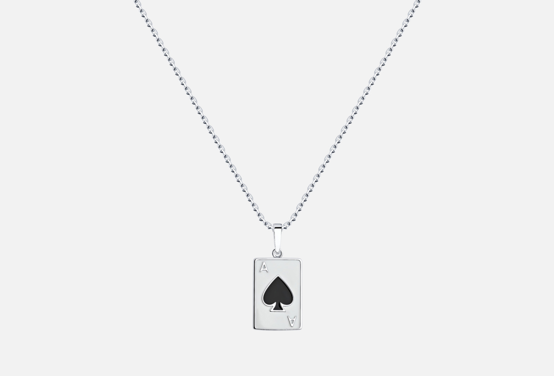 Изображение товара Серебряное колье с эмалью SOKOLOV 94070967 для женщин