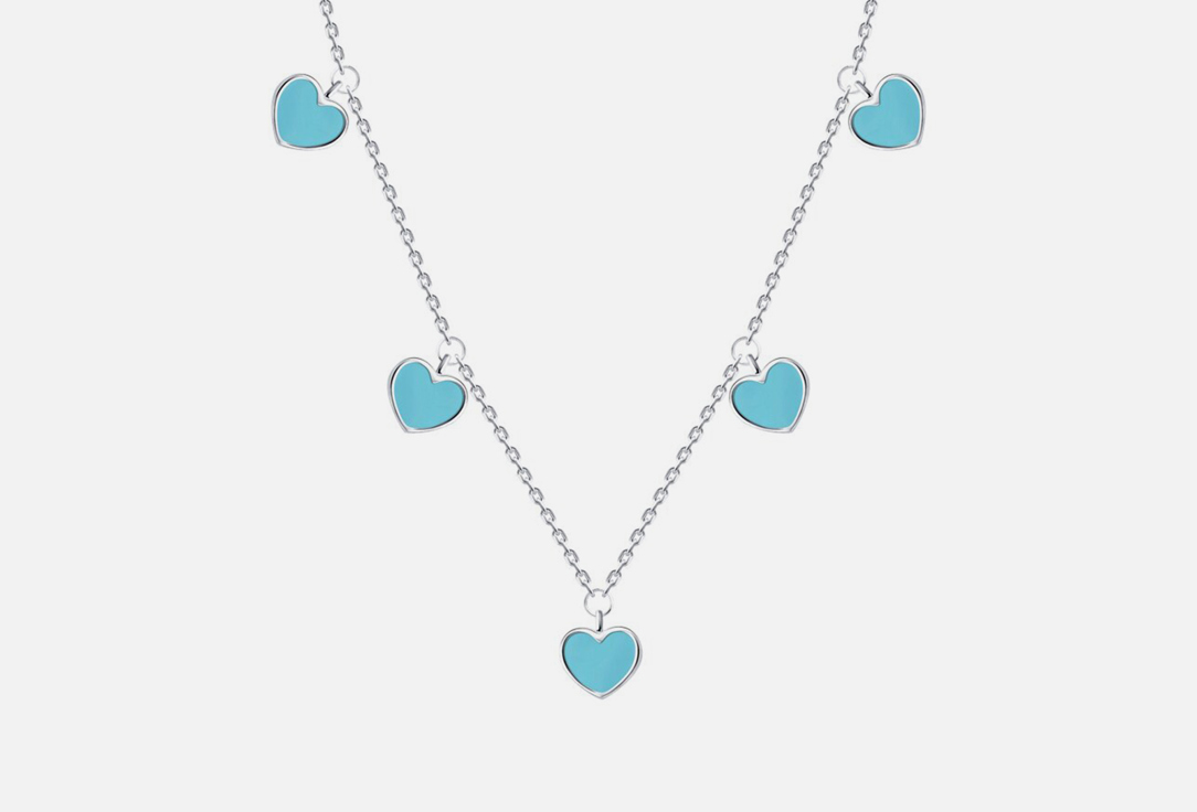 

Колье серебряное DIAMANT, Эмаль 40-45 мл