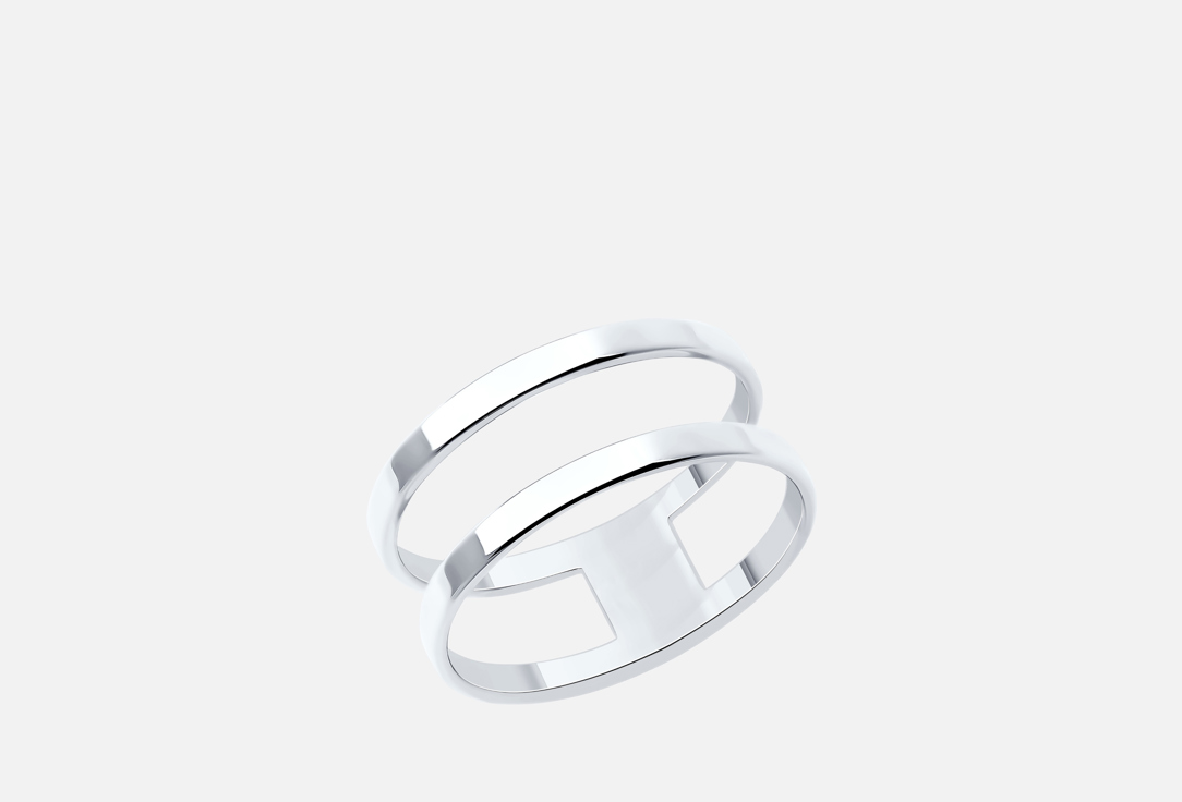 Изображение товара Серебряное кольцо SOKOLOV без вставки 925 пробы для женщин, классический дизайн