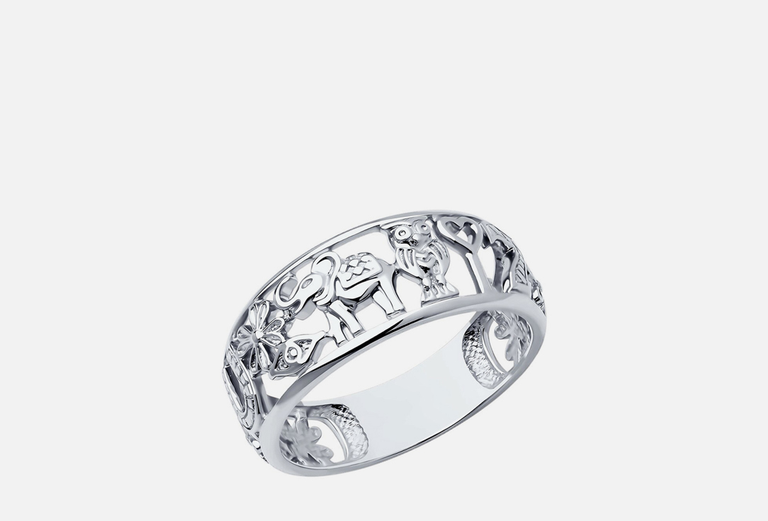 Изображение товара Кольцо серебряное SOKOLOV без вставки