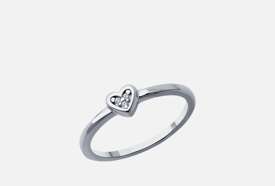 Изображение товара Кольцо серебряное Diamant Бриллиант