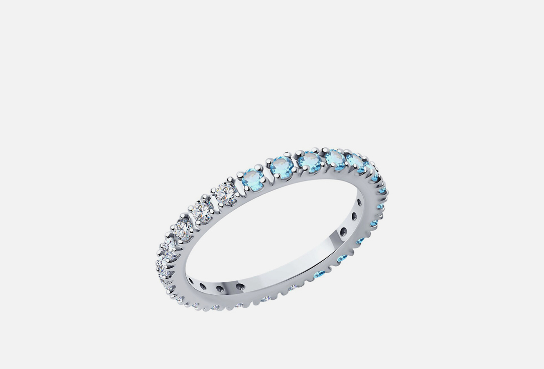 Изображение товара Кольцо серебряное SOKOLOV Топаз