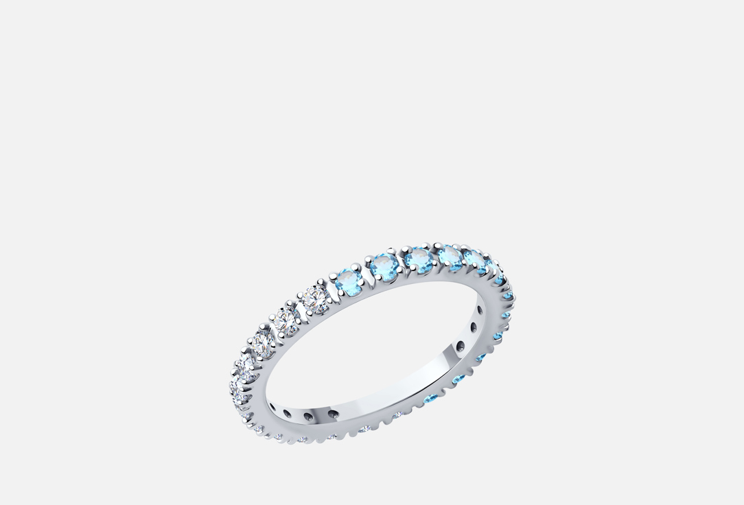 Изображение товара Кольцо серебряное SOKOLOV Топаз