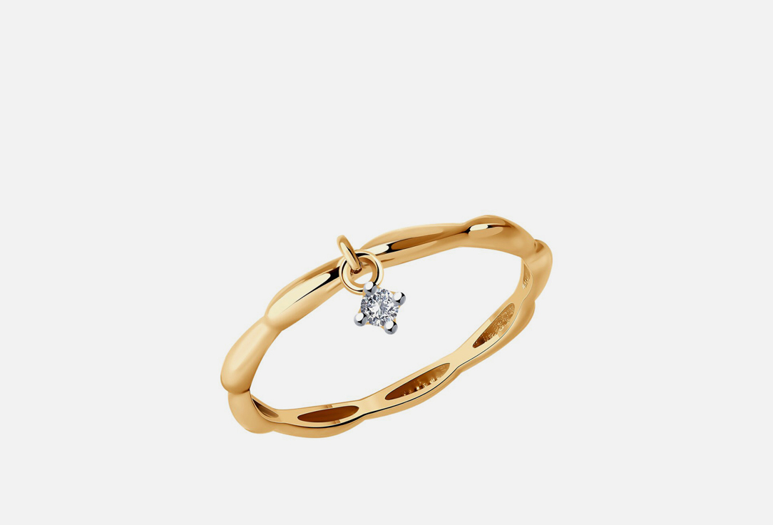 Изображение товара Кольцо серебряное Diamant Фианит