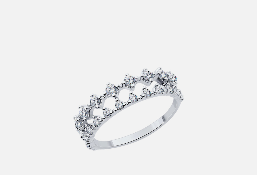 Изображение товара Кольцо серебряное SOKOLOV Фианит